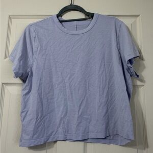 lululemon athletica Lavender Short Sleeve Crew Tee